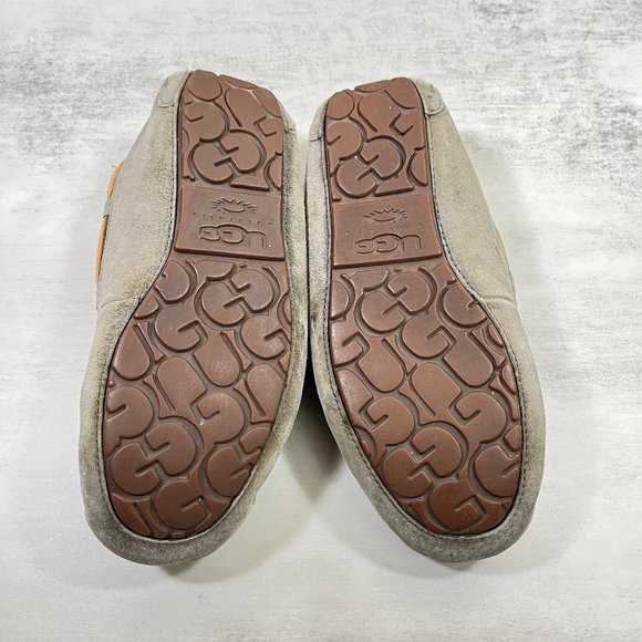 Ugg Dakota Moccasin Fur Lined Slippers - Women's Size 6 - Picture 7 of 8